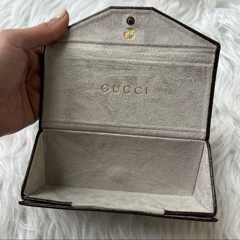 Gucci | Foldable Micro Guccissima Sunglasses Case - image 7